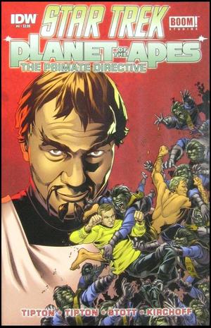 [Star Trek / Planet of the Apes - The Primate Directive #4 (regular cover - Rachael Stott)]