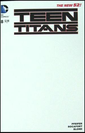 [Teen Titans (series 5) 8 (variant blank cover)]