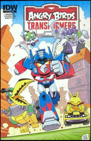[Angry Birds / Transformers #4 (variant subscription cover - Guido Guidi)]