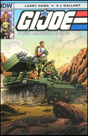 [G.I. Joe: A Real American Hero #211 (regular cover - S. L. Gallant)]