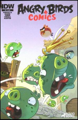 [Angry Birds Comics (series 1) #9 (regular cover - Jean-Michel Boesch wraparound)]