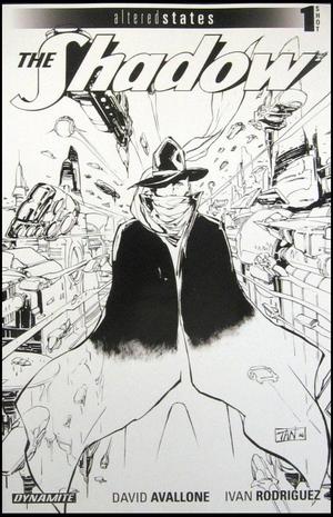 [Altered States - The Shadow #1 (Cover B - Retailer Incentive B&W)]