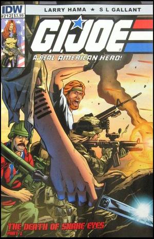 [G.I. Joe: A Real American Hero #212 (1st printing, regular cover - S. L. Gallant)]