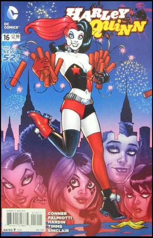 [Harley Quinn (series 2) 16 (standard cover - Amanda Conner triptych, center piece)]