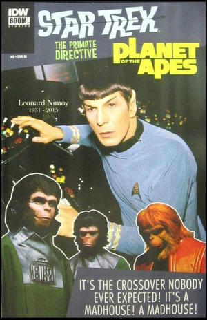 [Star Trek / Planet of the Apes - The Primate Directive #5 (retailer incentive photo cover)]