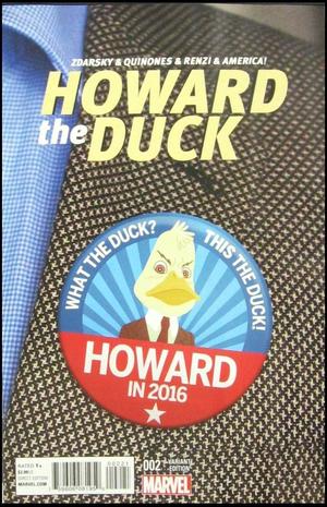 [Howard the Duck (series 4) No. 2 (1st printing, variant cover - Chip Zdarsky)]