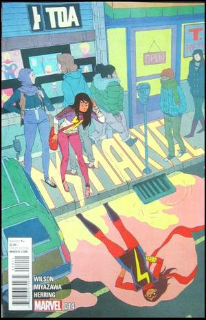 [Ms. Marvel (series 3) No. 14 (standard cover - Jake Wyatt)]
