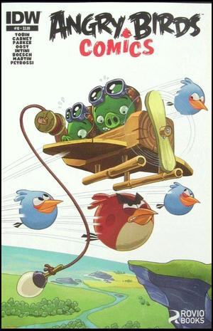[Angry Birds Comics (series 1) #10 (regular cover - Paco Rodriques wraparound)]