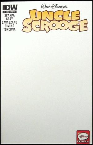 [Uncle Scrooge (series 2) #1 (variant blank cover)]