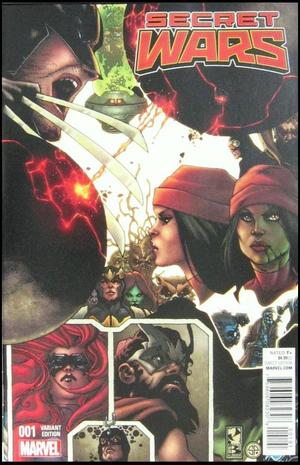 [Secret Wars (series 2) No. 1 (1st printing, variant connecting cover - Simone Bianchi)]