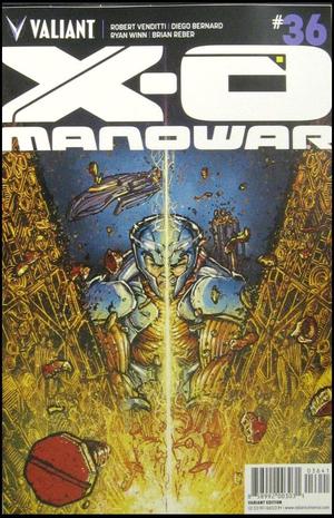 [X-O Manowar (series 3) #36 (Variant Cover - Ryan Lee)]