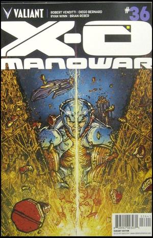 [X-O Manowar (series 3) #36 (Variant Cover - Ryan Lee)]