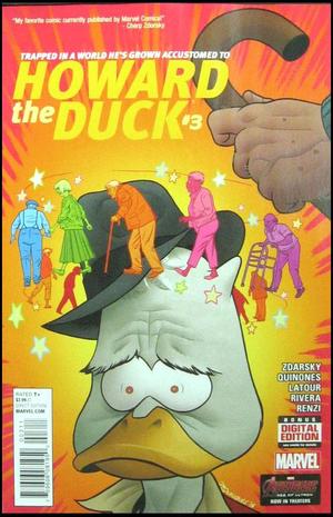 [Howard the Duck (series 4) No. 3 (1st printing, standard cover - Joe Quinones)]