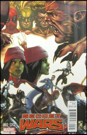 [Secret Wars (series 2) No. 2 (1st printing, variant connecting cover - Simone Bianchi)]