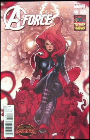 [A-Force (series 1) No. 1 (variant 50 Years of Inhumans cover - Adam Hughes)]
