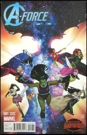 [A-Force (series 1) No. 1 (variant cover - Jorge Molina)]