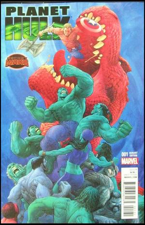 [Planet Hulk No. 1 (1st printing, variant cover - Mukesh Singh)]