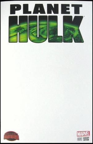 [Planet Hulk No. 1 (1st printing, variant blank cover)]