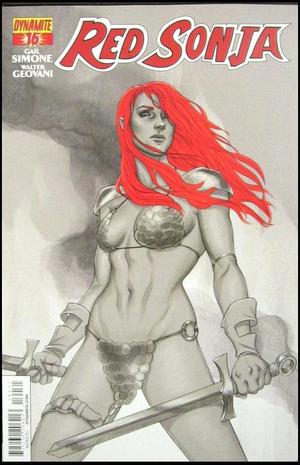 [Red Sonja (series 5) Issue #16 (Retailer Incentive B&W Cover - Jenny Frison)]
