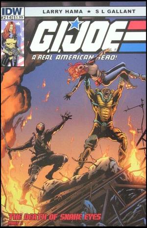 [G.I. Joe: A Real American Hero #214 (1st printing, regular cover - S L Gallant)]