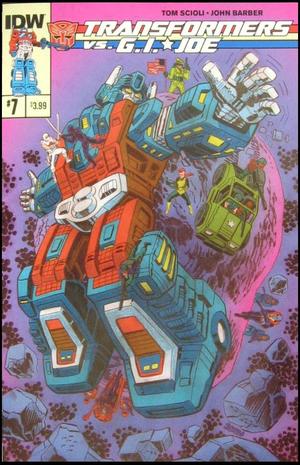 [Transformers Vs. G.I. Joe #7 (regular cover - Tom Scioli)]