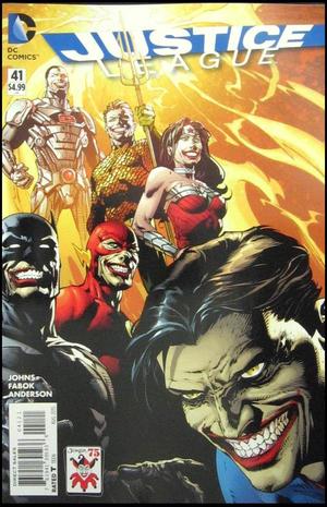 [Justice League (series 2) 41 (1st printing, variant Joker cover - David Finch)]