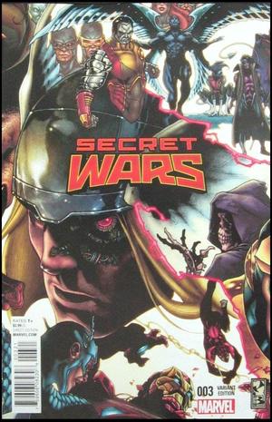 [Secret Wars (series 2) No. 3 (1st printing, variant connecting cover - Simone Bianchi)]