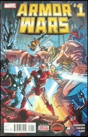 [Armor Wars No. 1 (standard cover - Paul Rivoche)]