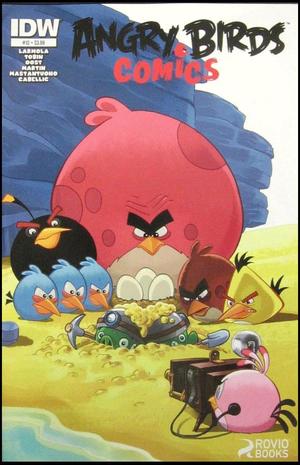 [Angry Birds Comics (series 1) #12 (regular cover - Paco Rodriques wraparound)]