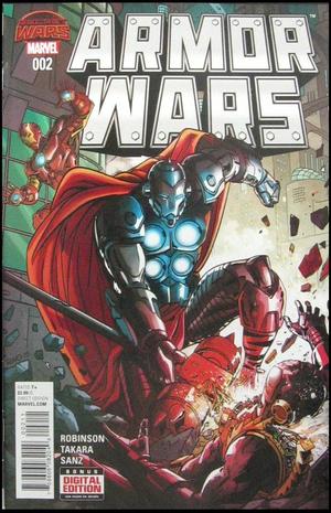 [Armor Wars No. 2 (standard cover - Paul Rivoche)]