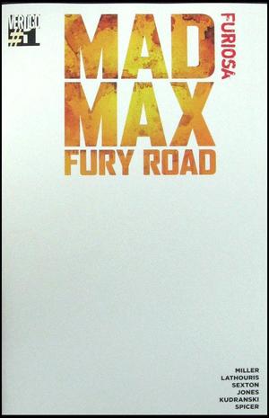 [Mad Max: Fury Road - Furiosa 1 (1st printing, variant blank cover)]