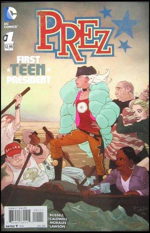 [Prez (series 2) 1 (standard cover - Ben Caldwell)]