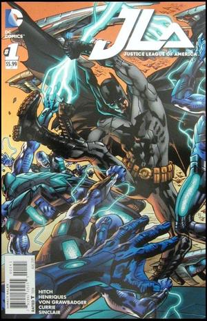[Justice League of America (series 4) 1 (variant connecting cover, Batman - Bryan Hitch)]