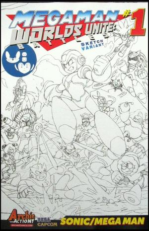 [Mega Man: Worlds Unite Battles #1 (Cover B - Jamal Peppers sketch)]