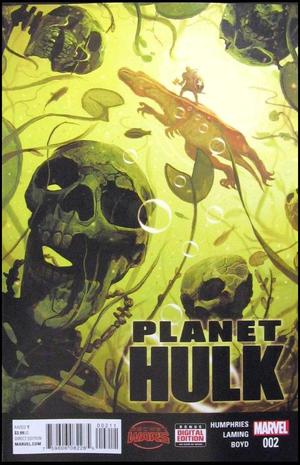 [Planet Hulk No. 2 (standard cover - Mike Del Mundo)]