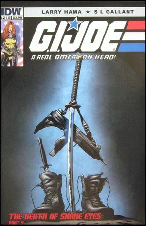 [G.I. Joe: A Real American Hero #215 (regular cover - S. L. Gallant)]