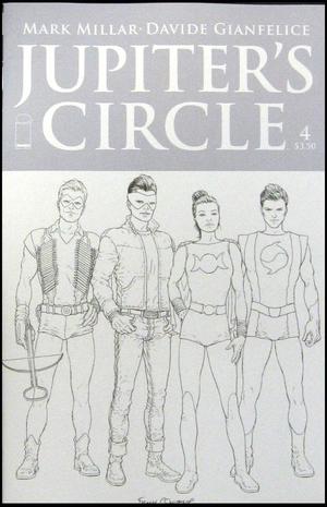 [Jupiter's Circle #4 (Cover C - B&W)]