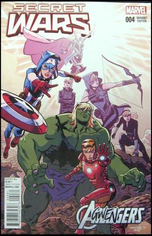 [Secret Wars (series 2) No. 4 (1st printing, variant AGwengers cover - Chris Samnee)]