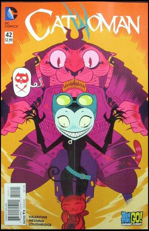 [Catwoman (series 4) 42 (variant Teen Titans Go! cover - Ben Caldwell)]