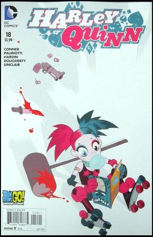 [Harley Quinn (series 2) 18 (variant Teen Titans Go! cover - Ben Caldwell)]