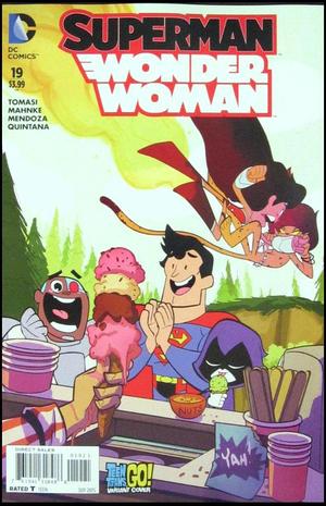 [Superman / Wonder Woman 19 (variant Teen Titans Go! cover - Sean Galloway)]