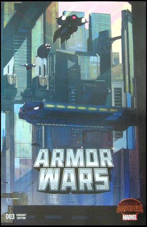 [Armor Wars No. 3 (variant wraparound landscape cover - Alex Maleev)]