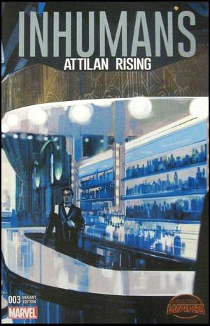 [Inhumans: Attilan Rising No. 3 (variant wraparound landscape cover - Alex Maleev)]