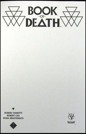 [Book of Death #1 (1st printing, Variant Blank Cover)]