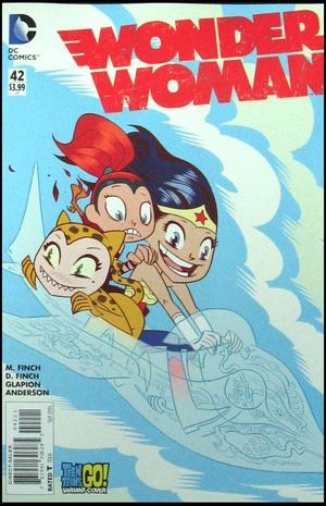 [Wonder Woman (series 4) 42 (variant Teen Titans Go! cover - Ben Caldwell)]