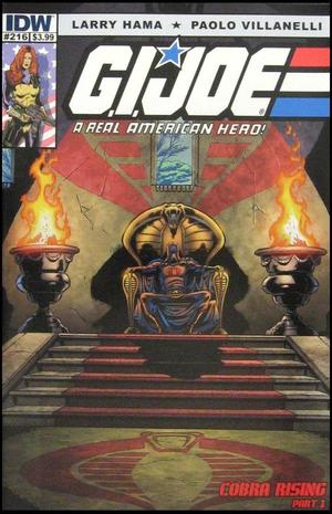 [G.I. Joe: A Real American Hero #216 (regular cover - S L Gallant)]