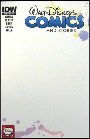 [Walt Disney's Comics and Stories No. 721 (variant blank cover)]