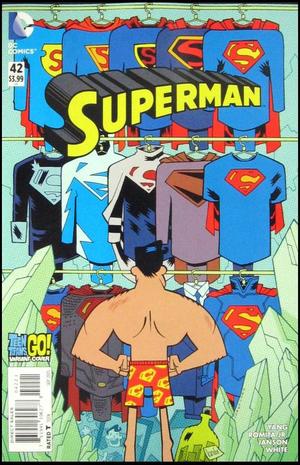 [Superman (series 3) 42 (variant Teen Titans Go! cover - Jorge Corona)]