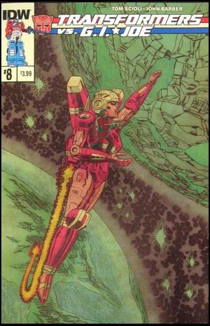 [Transformers Vs. G.I. Joe #8 (regular cover - Tom Scioli)]