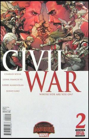 [Civil War (series 2) No. 2 (standard cover - Leinil Francis Yu)]